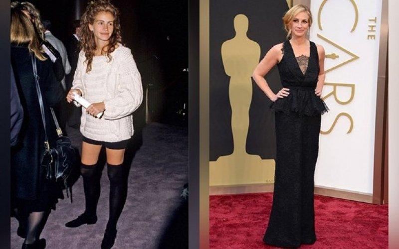 Ünlülerin eski ve yeni halleri