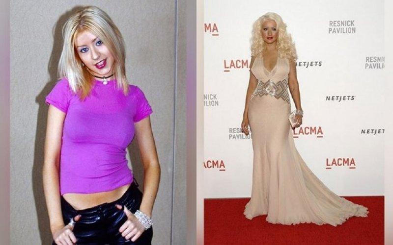 Ünlülerin eski ve yeni halleri