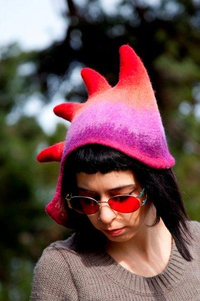 Birbirinden ilginç şapka modelleri 