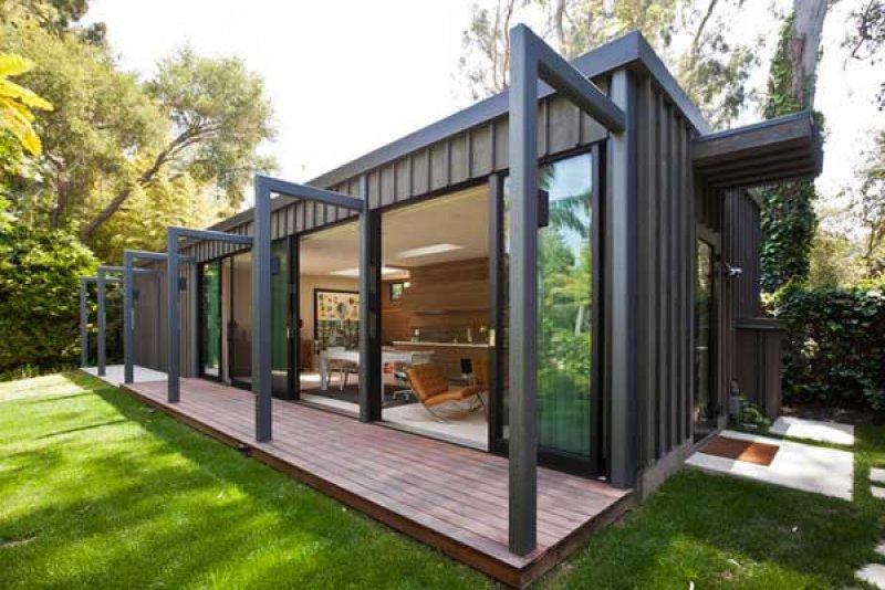 Muhteşem dekorasyonlarıyla konteyner evler 