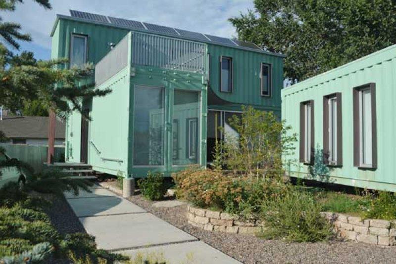 Muhteşem dekorasyonlarıyla konteyner evler 