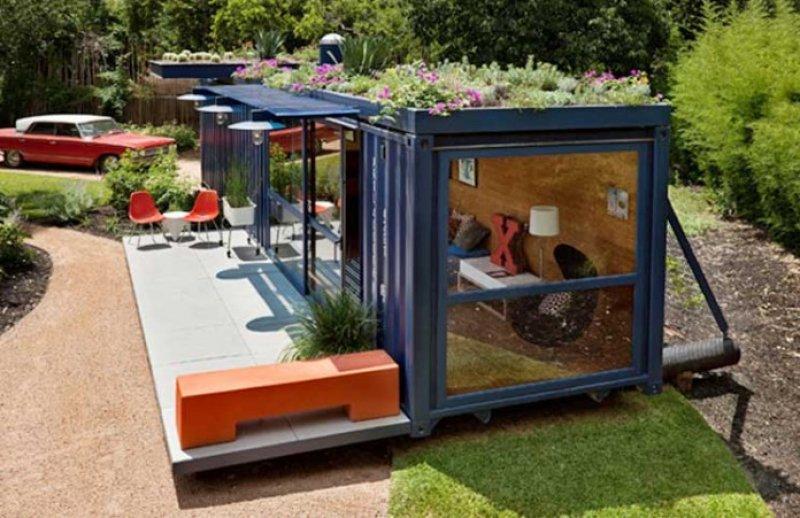 Muhteşem dekorasyonlarıyla konteyner evler 