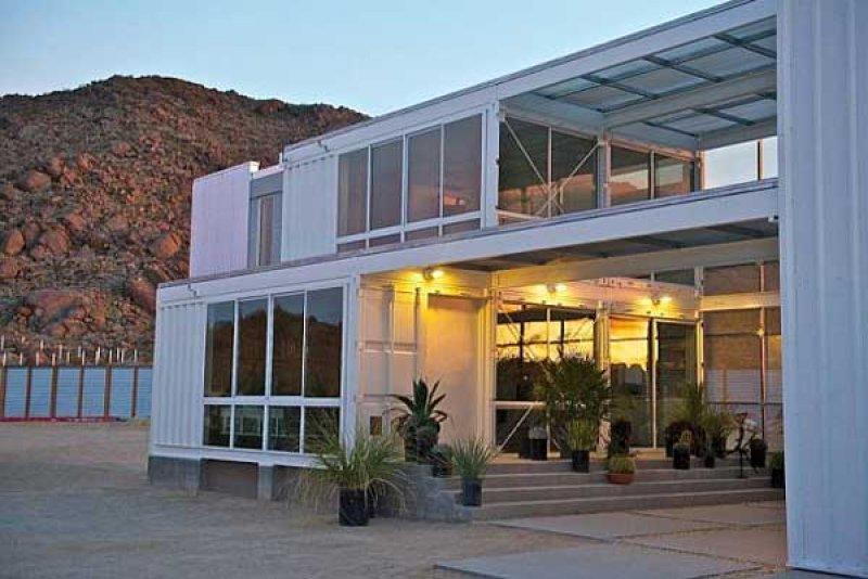 Muhteşem dekorasyonlarıyla konteyner evler 