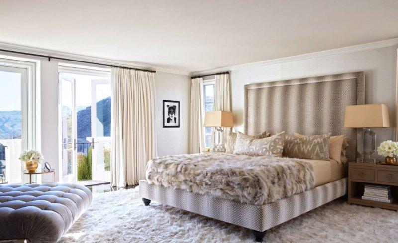 Modern yatak odası dekorasyonları 