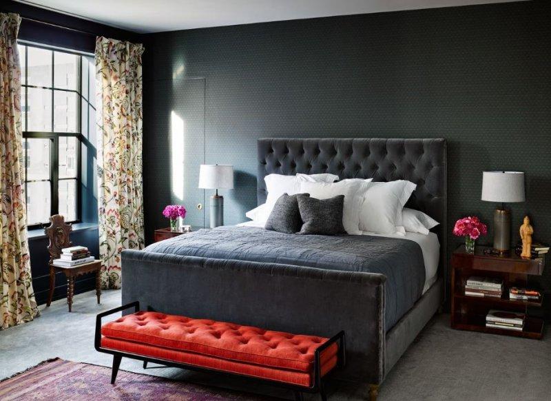 Modern yatak odası dekorasyonları 