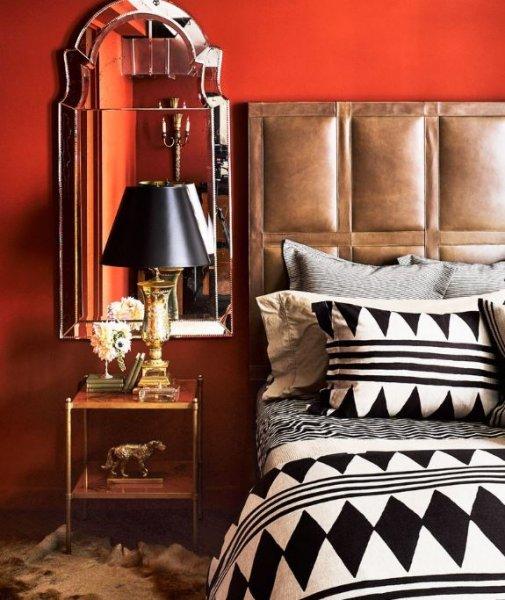 Modern yatak odası dekorasyonları 