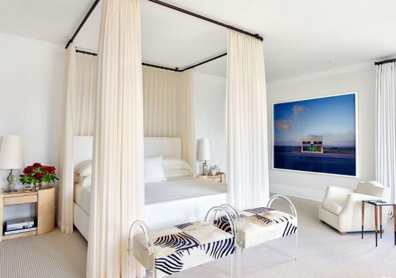 Modern yatak odası dekorasyonları 