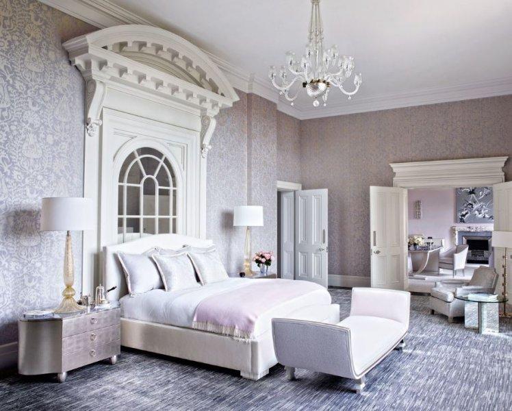 Modern yatak odası dekorasyonları 