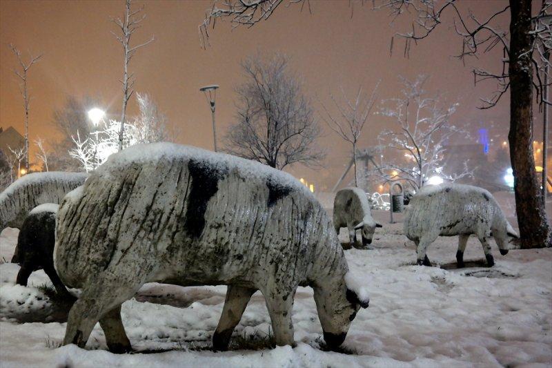 Yoğun kar yağışı yurtta etkili oldu 