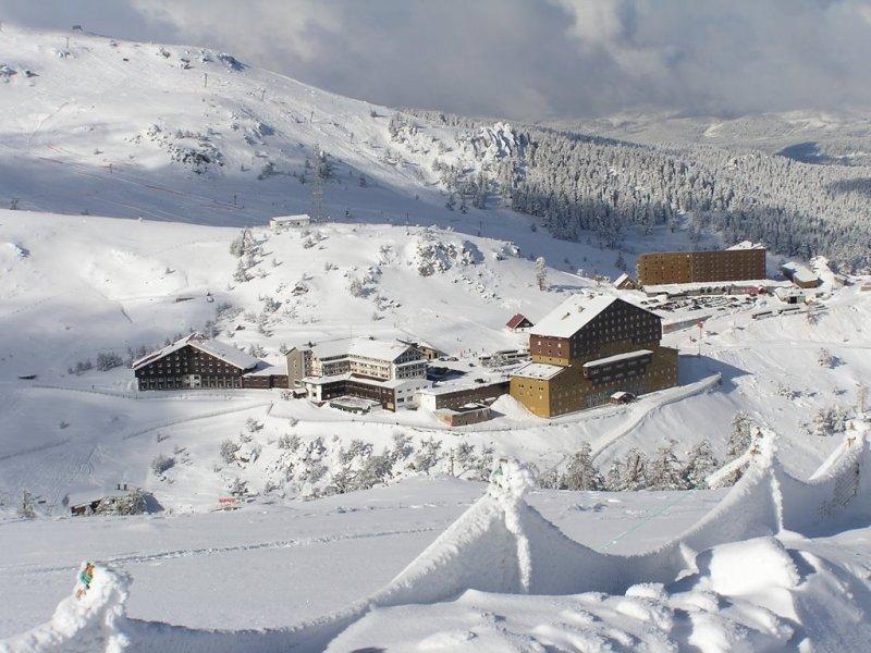 Kartalkaya’da kayak keyfi 