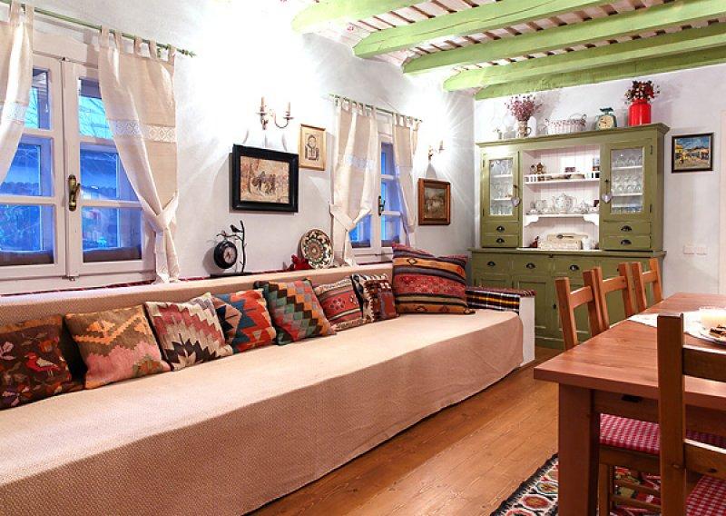 Rustik ev dekorasyonu 