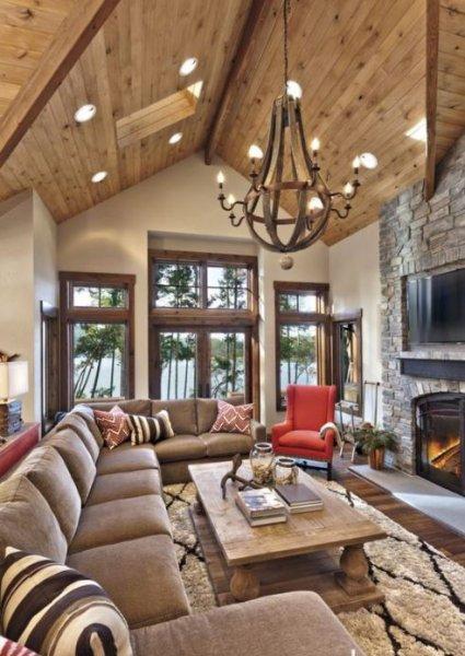 Rustik ev dekorasyonu 