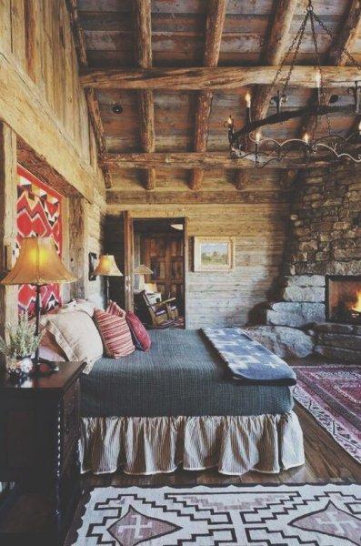 Rustik ev dekorasyonu 