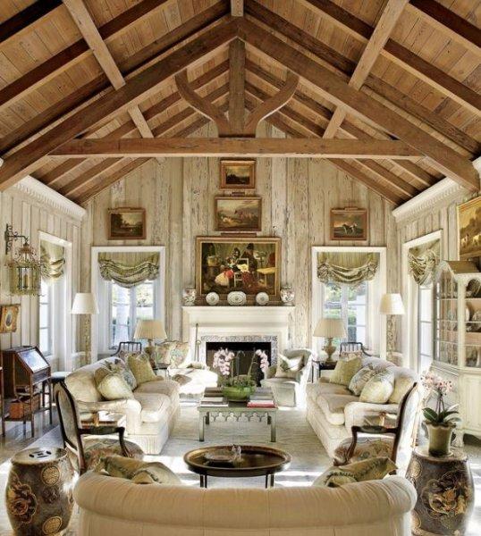 Rustik ev dekorasyonu 