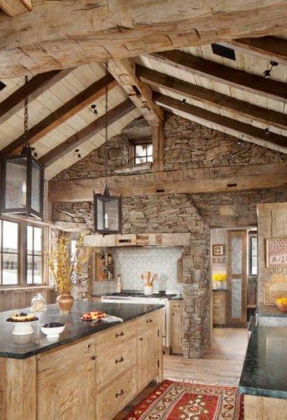 Rustik ev dekorasyonu 