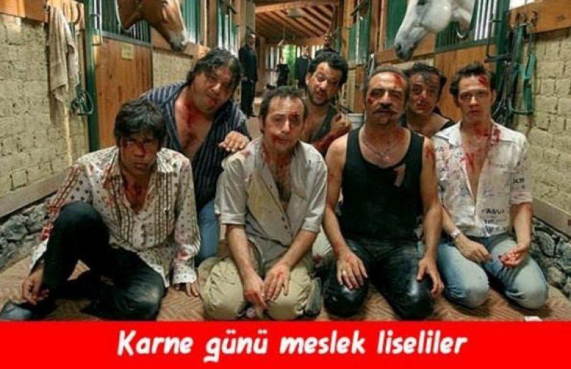 Birbirinden komik karne günü capsleri 