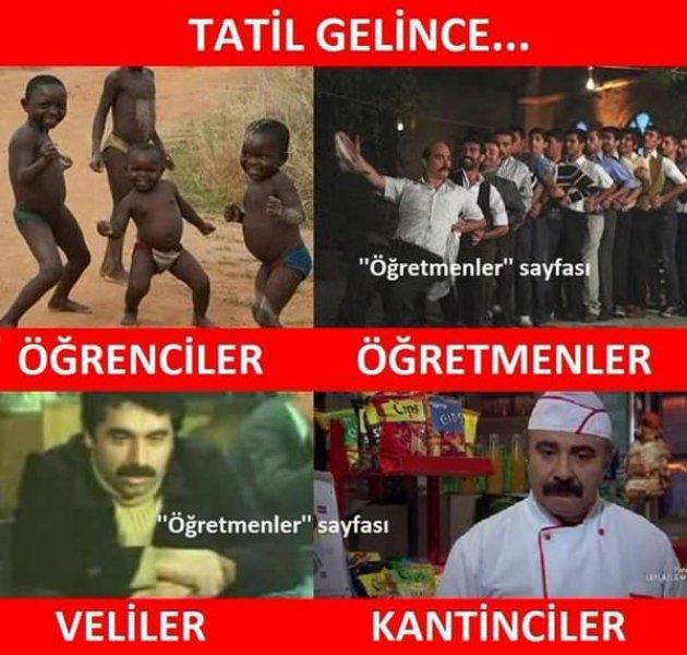 Birbirinden komik karne günü capsleri 