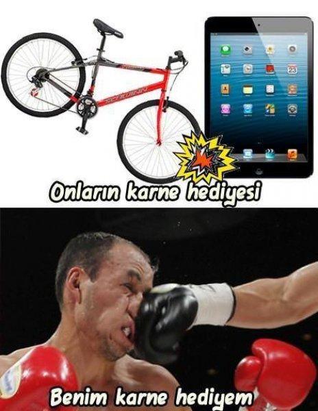 Birbirinden komik karne günü capsleri 