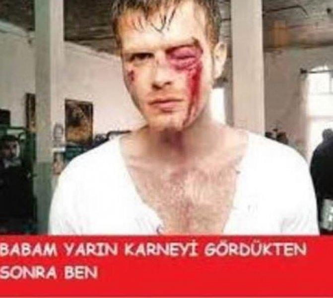 Birbirinden komik karne günü capsleri 