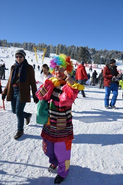 Uludağ'da sömestr tatili yoğunluğu