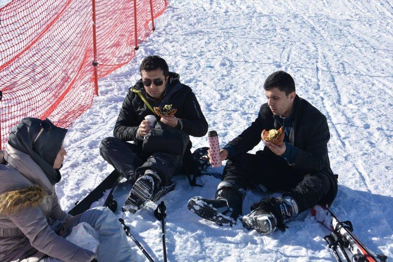 Uludağ'da sömestr tatili yoğunluğu