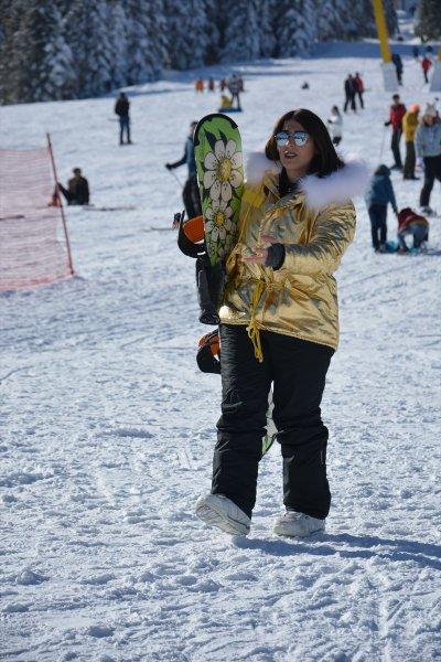 Uludağ'da sömestr tatili yoğunluğu