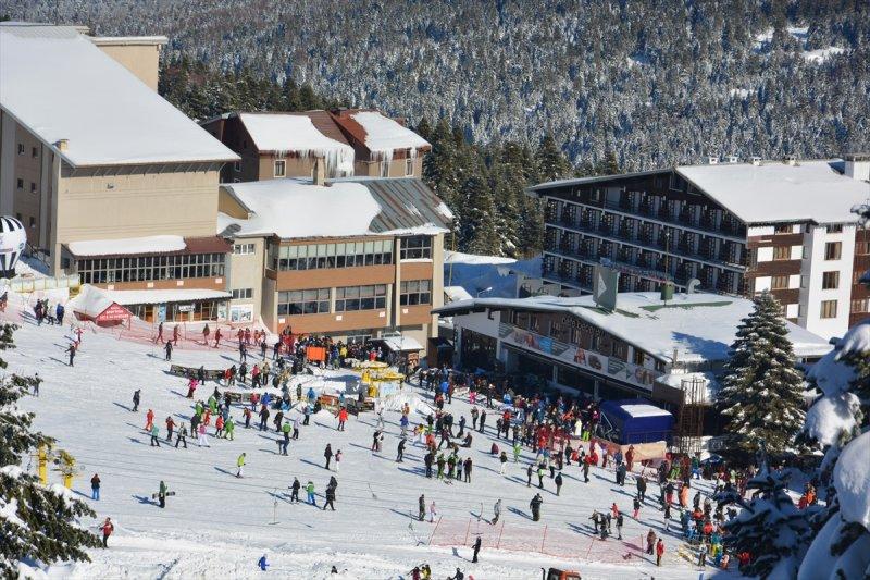 Uludağ'da sömestr tatili yoğunluğu