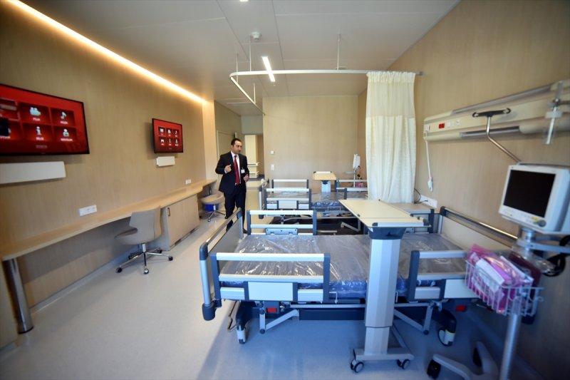 Mersin Şehir Hastanesi 5 yıldızlı otel konforunda