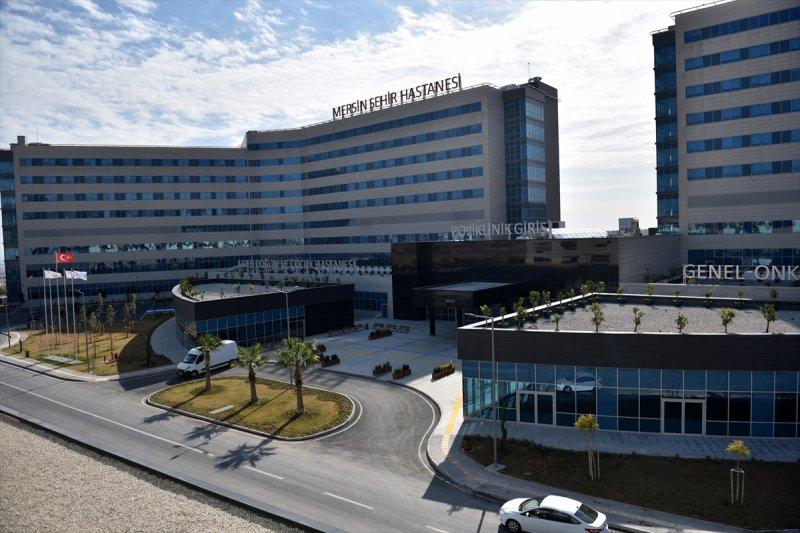 Mersin Şehir Hastanesi 5 yıldızlı otel konforunda