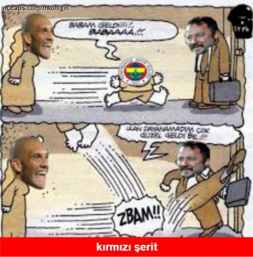 Kayserispor-Fenerbahçe maçı capsleri