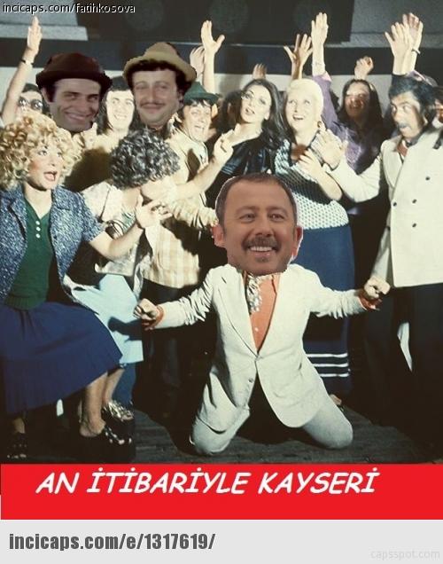 Kayserispor-Fenerbahçe maçı capsleri