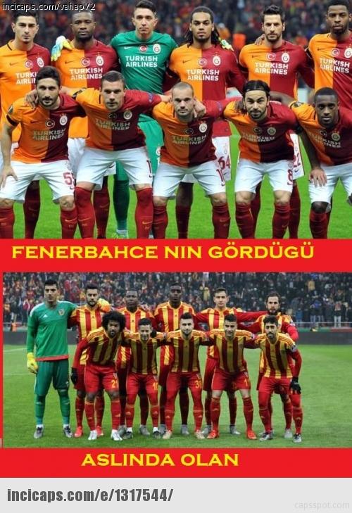 Kayserispor-Fenerbahçe maçı capsleri