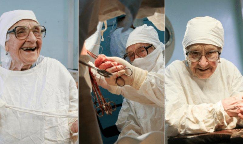 Dünyanın en yaşlı cerrahı: Levushkina