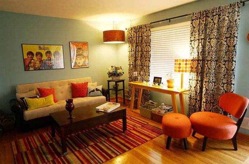 Ev dekorasyonunda retro zamanı