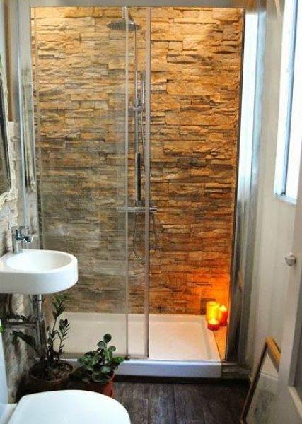 Otantik ve modern parçalarla banyo dekorasyonu 