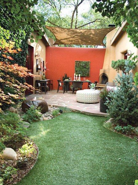 Bahçe dekorasyonu için yaratıcı dekorasyon fikirleri