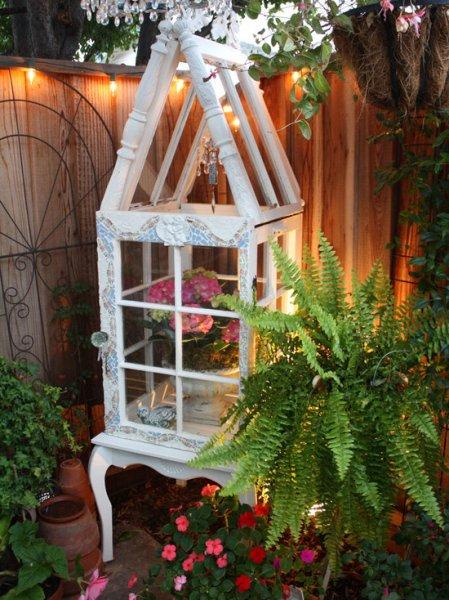 Bahçe dekorasyonu için yaratıcı dekorasyon fikirleri