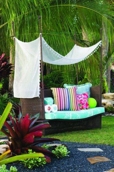 Bahçe dekorasyonu için yaratıcı dekorasyon fikirleri