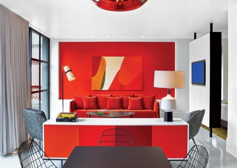 2017'nin iç mekan rengi kırmızı oldu 