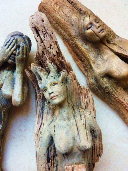 Heykeltraş  Debra Bernier'dan muhteşem çalışmalar 