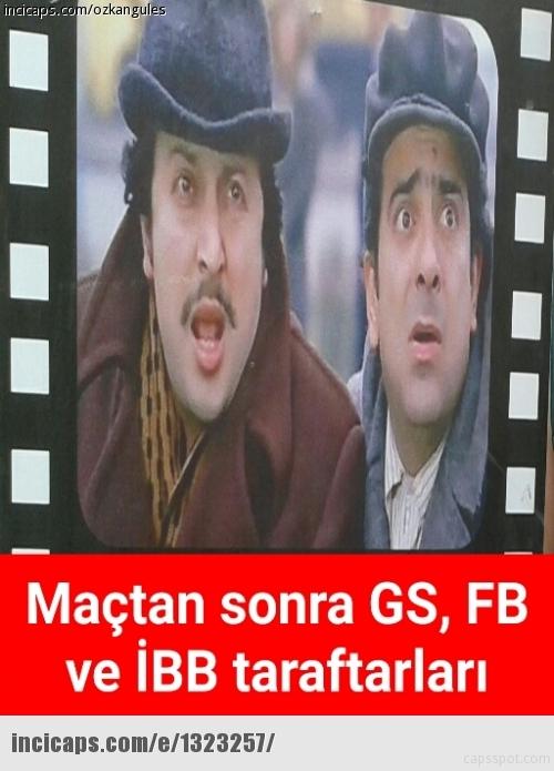 Galatasaray-Beşiktaş maçı capsleri