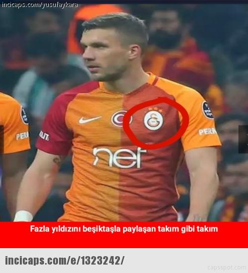 Galatasaray-Beşiktaş maçı capsleri