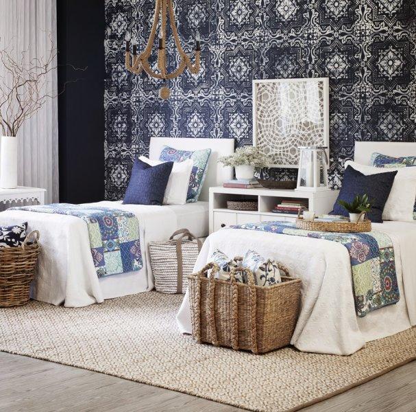 Rustik yatak odası dekorasyonu