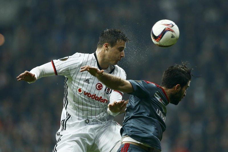 Beşiktaş'ın Olympiakos zaferinden kareler