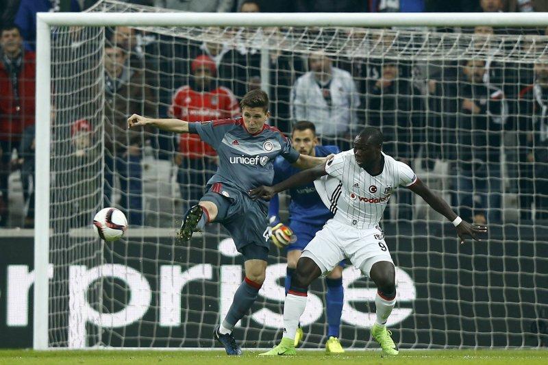 Beşiktaş'ın Olympiakos zaferinden kareler