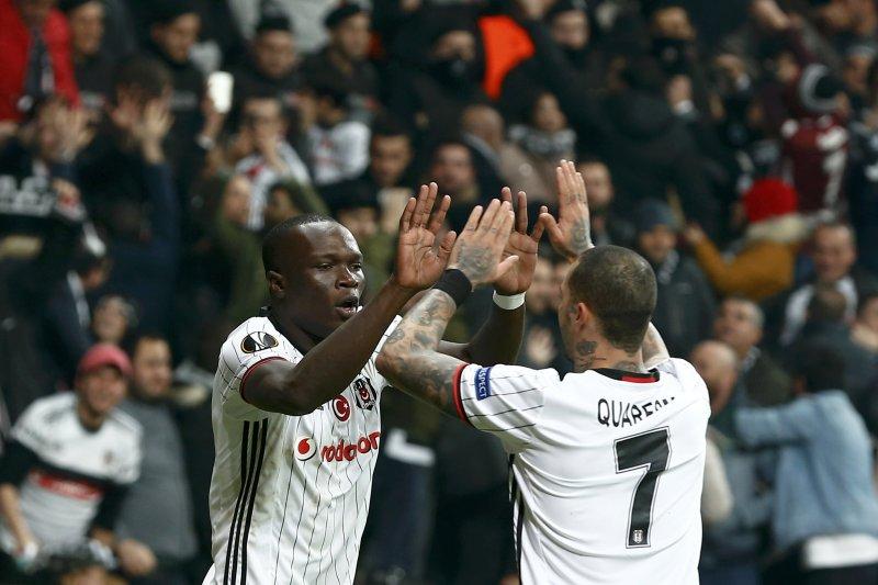 Beşiktaş'ın Olympiakos zaferinden kareler