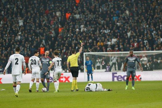 Beşiktaş'ın Olympiakos zaferinden kareler