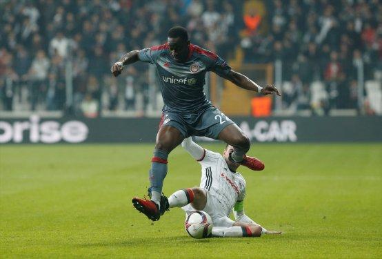 Beşiktaş'ın Olympiakos zaferinden kareler
