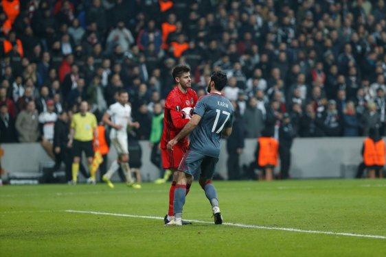 Beşiktaş'ın Olympiakos zaferinden kareler
