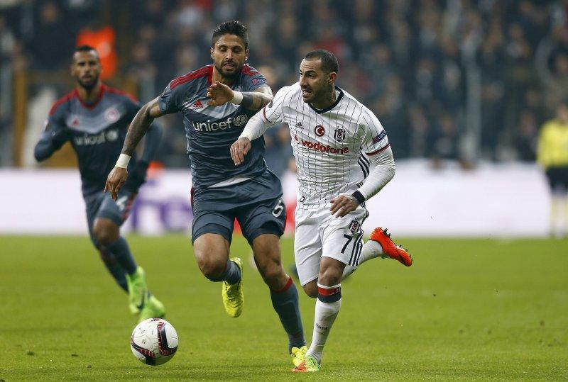 Beşiktaş'ın Olympiakos zaferinden kareler